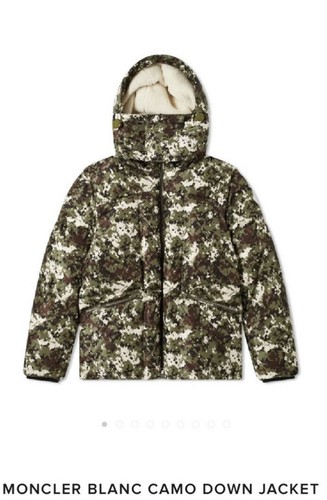 Moncler blanc piumino - blanc, mimetico