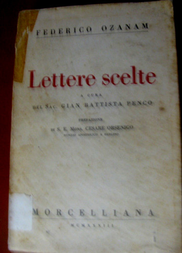 Ozanam lettere scelte - ozanam,