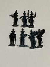 Soldatini Atlantic Banda Carabinieri H0 anni 70 Lotto Vintage 8 pezzi