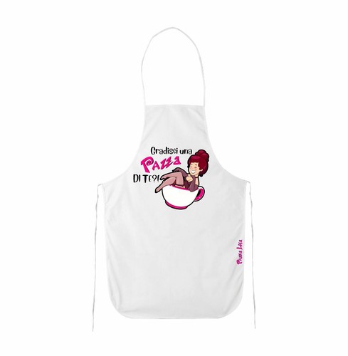 Grembiule bianco cucina - bianco,