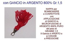 RED TABLECLOTH FAVORS HOOK in