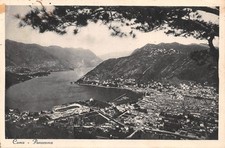 Cartolina Como Panorama anni
