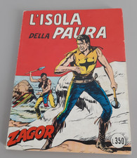 Zagor scritta rossa n. 11 l'isola della paura   L. 350