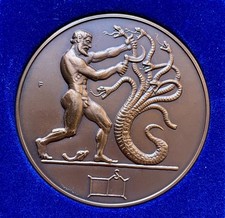 Medaglia 9th ECCMID 1999 Berlino, argento/bronzo, Wilfried Fitzenreiter, ∅ 6 cm
