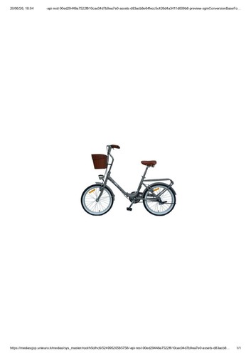 Bici pieghevole in - 20”,