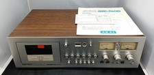 AKAI GXC-760D 3-Head Stereo Cassetta Piastra Usato Play Registrazione Ok