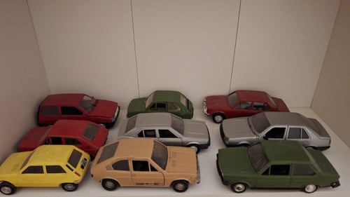Lotto modellini anni 80 - 19,