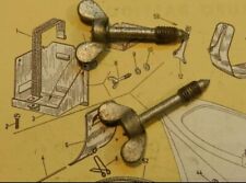Vite fissaggio cassettino porta batteria originale vespa Struzzo e Simili Epoca 