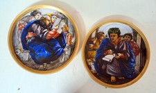 Piatti in ceramica dipinti a