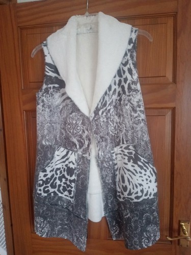 Gilet smanicato pelliccia