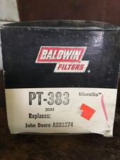 Hydraulic Filter Baldwin PT383 replaces John Deere AH91274 Free Shipping