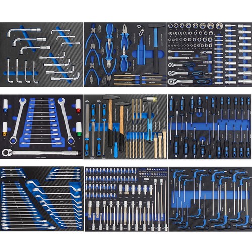 Werkzeugeinlage set attrezzi - werkzeugeinlage,