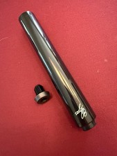 Balabushka Bastone da Biliardo Biliardo Asta Stecca Estensione 8" Pollici Nero Lucido