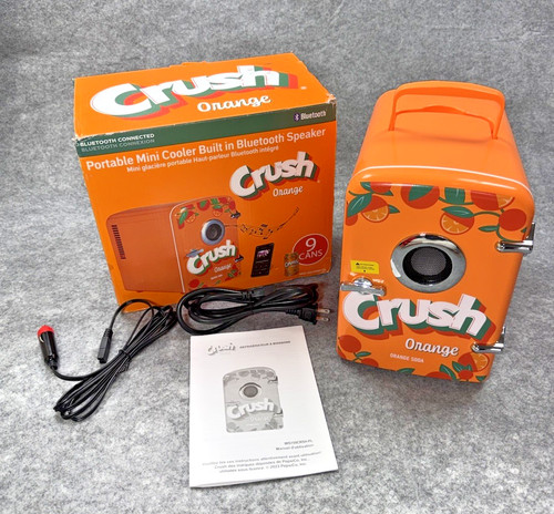 Orange crush can - orange, mini