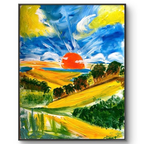 Paesaggio artistico originale