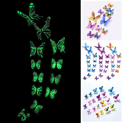 Bastone farfalla luminoso 3d - luminoso,