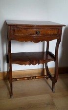 Comodino cassetto in noce