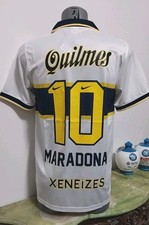 Boca Juniors Maradona White