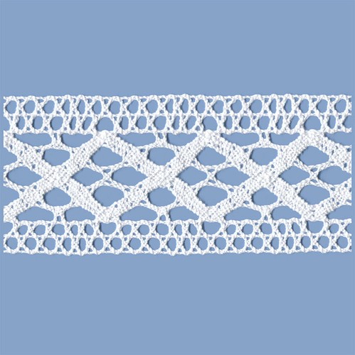 Merletto incasso cotone - incasso,