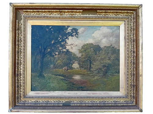 Dipinto quadro paesaggio - dipinto,