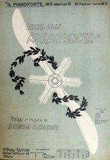 SPARTITO INNO ALL'  AVIAZIONE