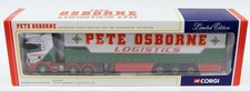 Modellino Corgi scala 1/50 CC12207 - lato tenda Scania - Pete Osborne Logistics