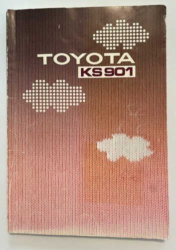 Toyota ks901 knitting - toyota, machine