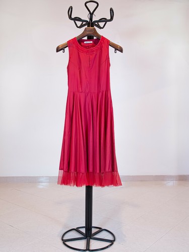 Abito donna colore rosso - abito,