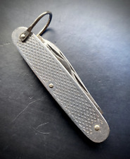 Early WW2 circa 1945 US military knife Kingstone brass liners (no Camillus)