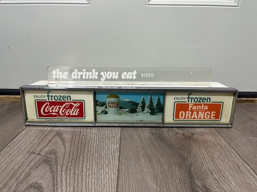 Insegna vintage frozen coca - insegna,