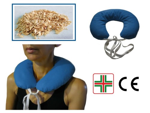 Cuscino riscaldabile con pula - cuscino,