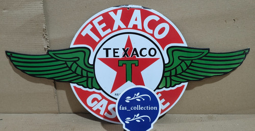 Texaco gasoline porcelain - texaco,