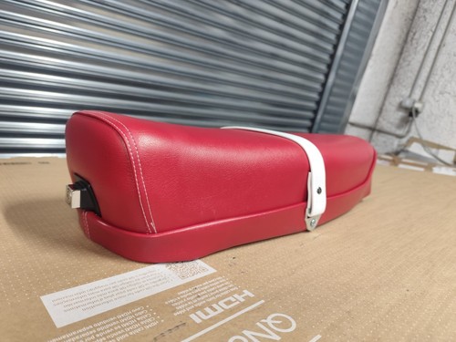 Sella sellone rosso piaggio - rosso,