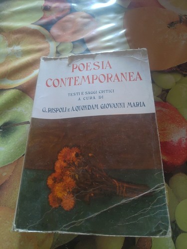 Poesia contemporanea rispoli - poesia, contemporanea-g.rispoli