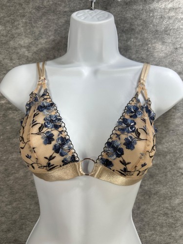 Bralette pizzo ricamato - pizzo,