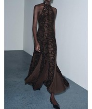 Zara ABITO CON PAILLETTES