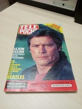 Magazine television TV TELE POCHE 973-octobre 1984-alain delon et les beatles