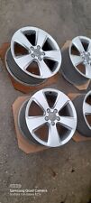 KIT 4x Cerchi in Lega da 17" 7.5Jx17H2 ET51 PER AUDI A4 Ottime Condizioni 