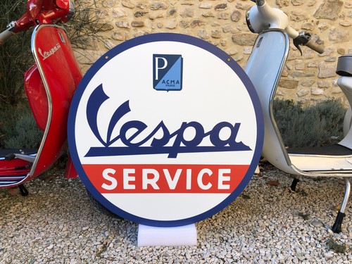 Enseigne vespa acma service - enseigne,