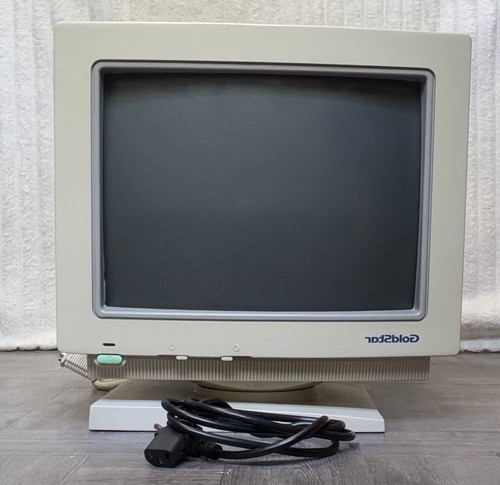 Goldstar 1453 plus monitor crt - monitor,