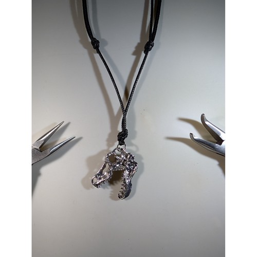 Collana con ciondolo - , teschio