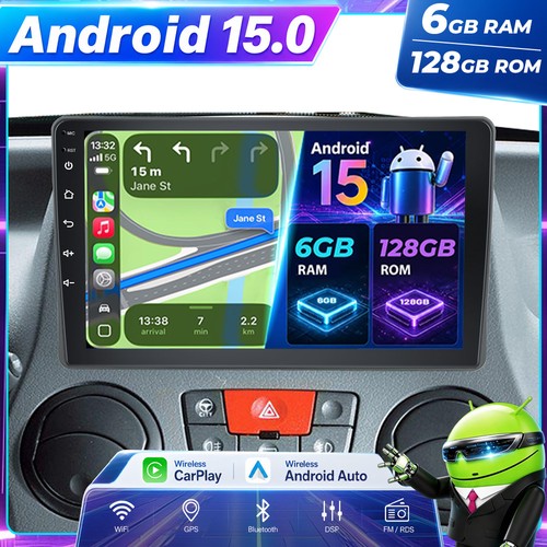 Autoradio 128gb android 15 - 6+128gb,