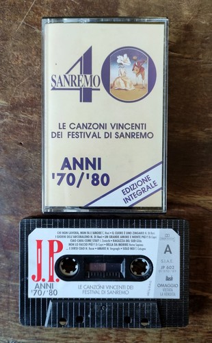 Musicassetta sanremo anni - anni, '70
