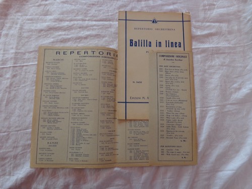 Balilla linea piccola - balilla,