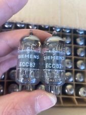 1957/s 2 x super selected 12ax7 ecc83 Siemens Munich double arm getter nos new