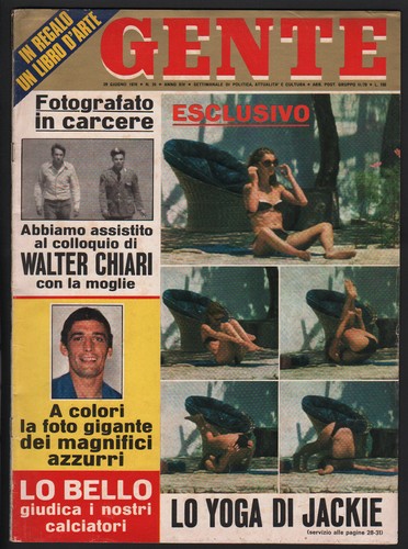 Gente 1970 jackie kennedy - jackie,