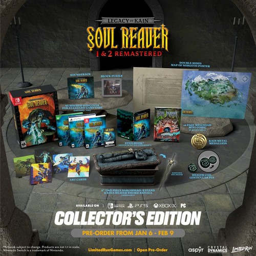 Legacy kain soul reaver 2 - reaver, 1&2