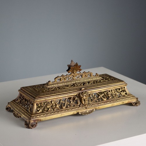 Calamaio antico bronzo - calamaio,