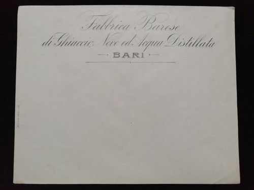 Busta intestata bari fabbrica - busta,