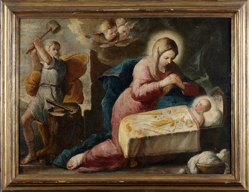 Dipinto pittore leandro - pittore,